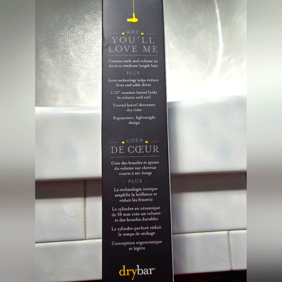 NWT Drybar Half Pint 1.75 Ceramic Round Brush - Picture 3 of 4